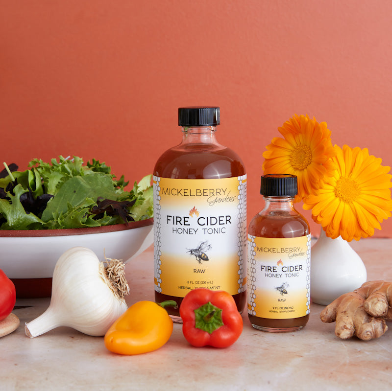 Mickelberry Gardens Fire Cider Honey Tonic Salad Dressing