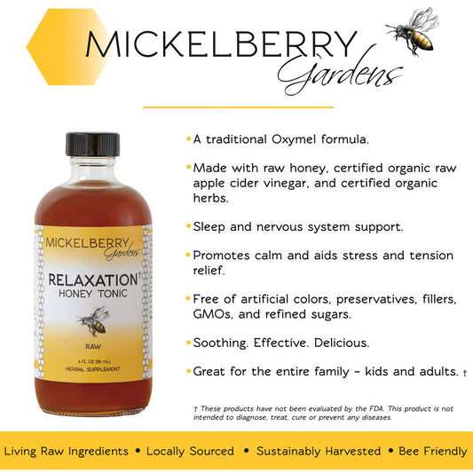 Benefits of Relaxation Honey Tonic