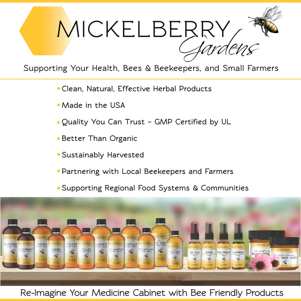 Sustainably harvested raw bee pollen