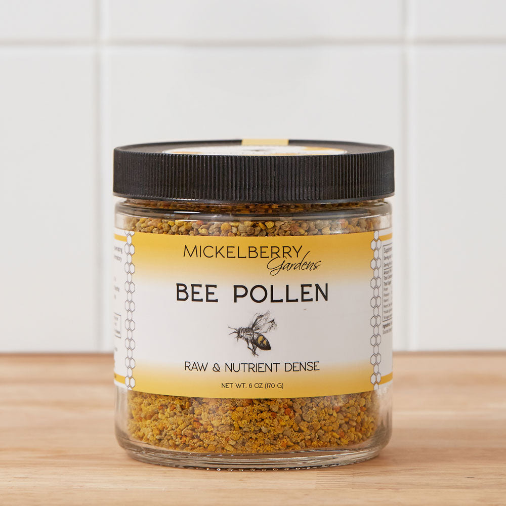 Use of bee pollen as a nutrient source