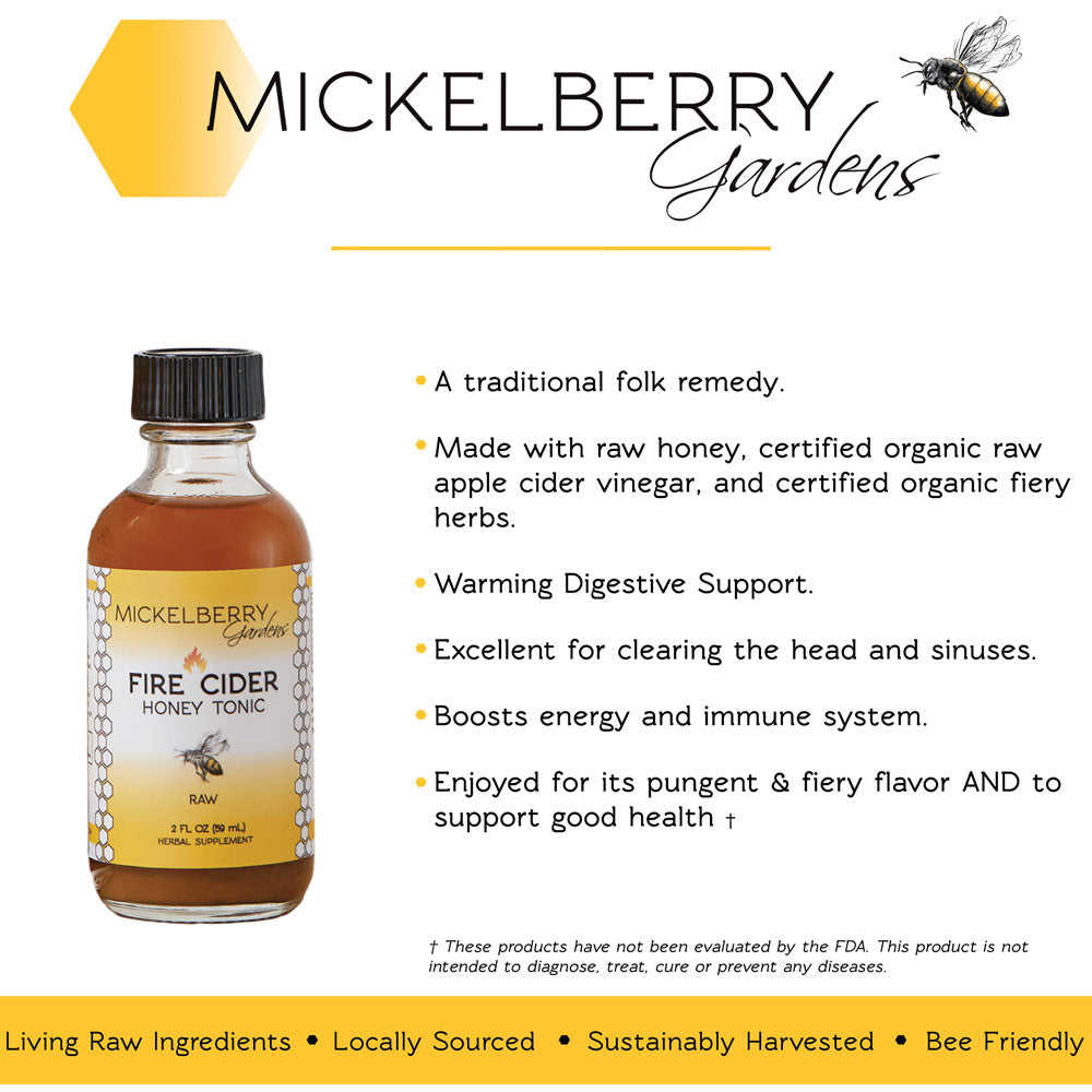 Benefits of Fire Cider Honey Tonic