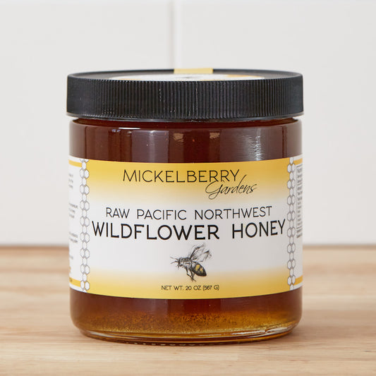 Mickelberry Gardens Raw Wildflower Honey 20oz