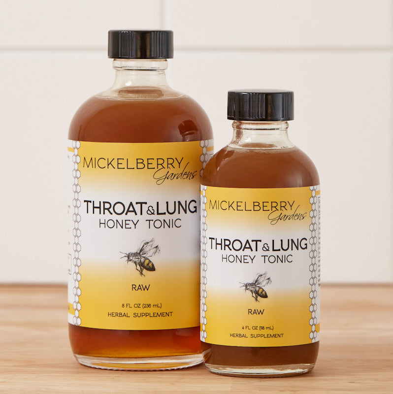 Throat And Lung Honey Tonic – Mickelberry Gardens