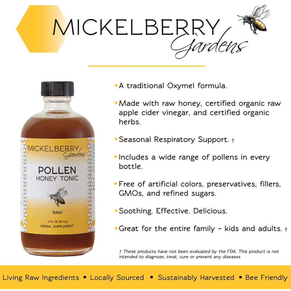 Pollen Honey Tonic – Mickelberry Gardens